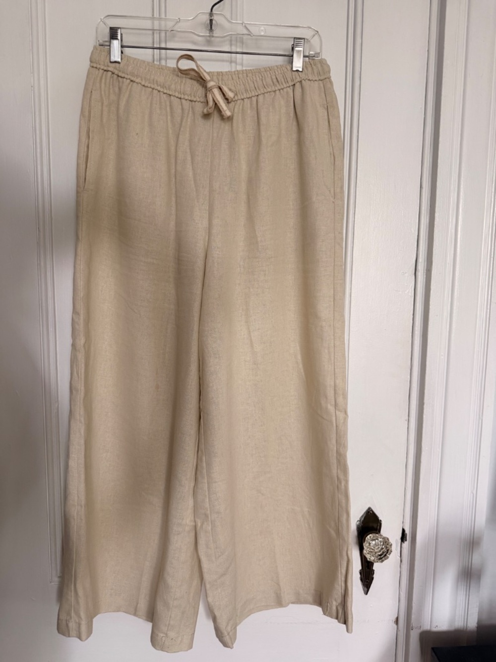 Max Studio Linen Wide leg pants - Size M